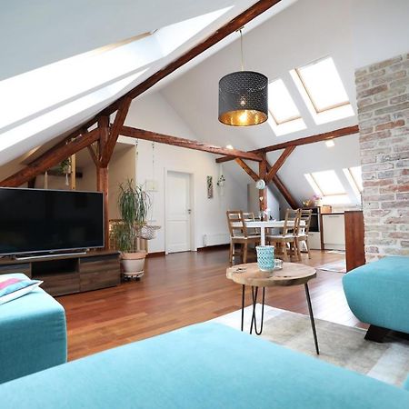 Beautiful And Romantic Penthouse With Two Terraces Bratislava Eksteriør bilde